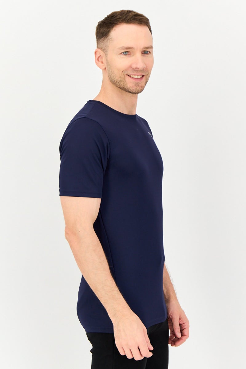 PUMA Men Sportswear Fit Short Sleeve Training T-shirt, Navy - Image 2